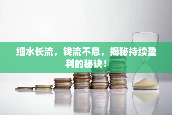 细水长流，钱流不息，揭秘持续盈利的秘诀！