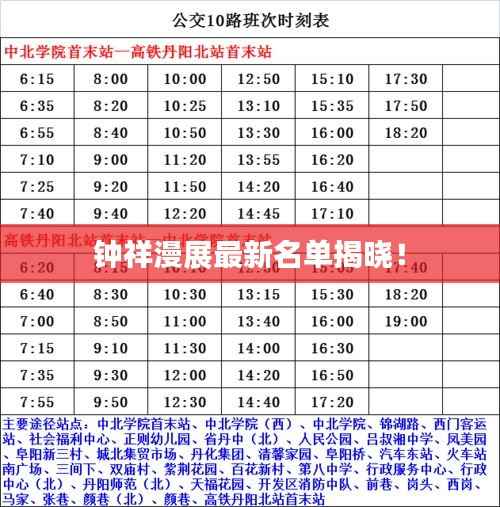 钟祥漫展最新名单揭晓！