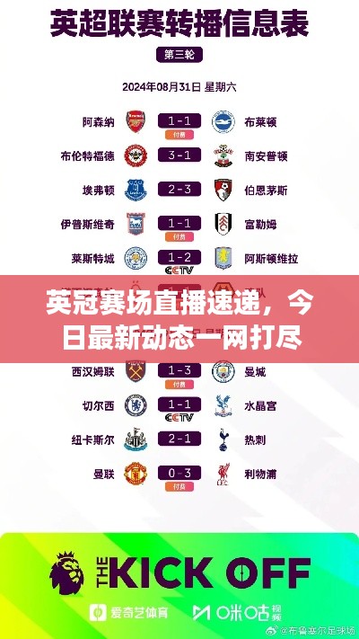 英冠赛场直播速递,今日最新动态一网打尽