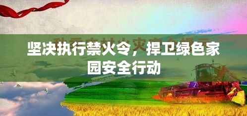 坚决执行禁火令,捍卫绿色家园安全行动