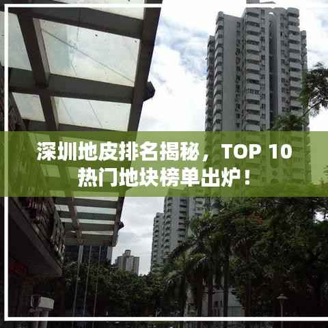 深圳地皮排名揭秘，TOP 10热门地块榜单出炉！