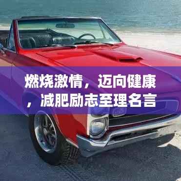 燃烧激情,迈向健康,减肥励志至理名言