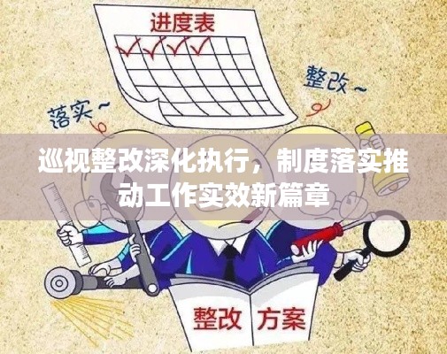 巡视整改深化执行，制度落实推动工作实效新篇章