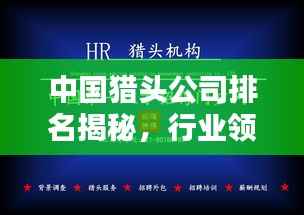 中国猎头公司排名揭秘,行业领军者一览