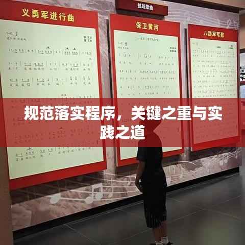 规范落实程序，关键之重与实践之道