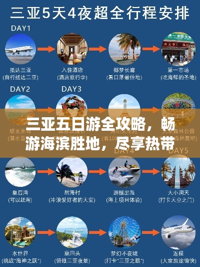 三亚五日游全攻略，畅游海滨胜地，尽享热带风情！