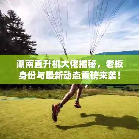 湖南直升机大佬揭秘,老板身份与最新动态重磅来袭!