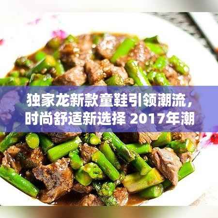 独家龙新款童鞋引领潮流,时尚舒适新选择 2017年潮流必备