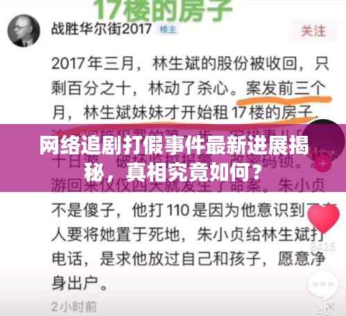 网络追剧打假事件最新进展揭秘,真相究竟如何?
